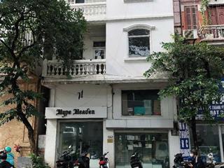 Cho thuê nhà mặt phố thái thịnh, đống đa 65 mét, mặt tiền 7 mét 4 tầng