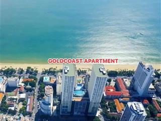 Cho thuê căn hộ 2 phòng ngủ view xéo biển gold coast nha trang. giá 19 triệu/ tháng