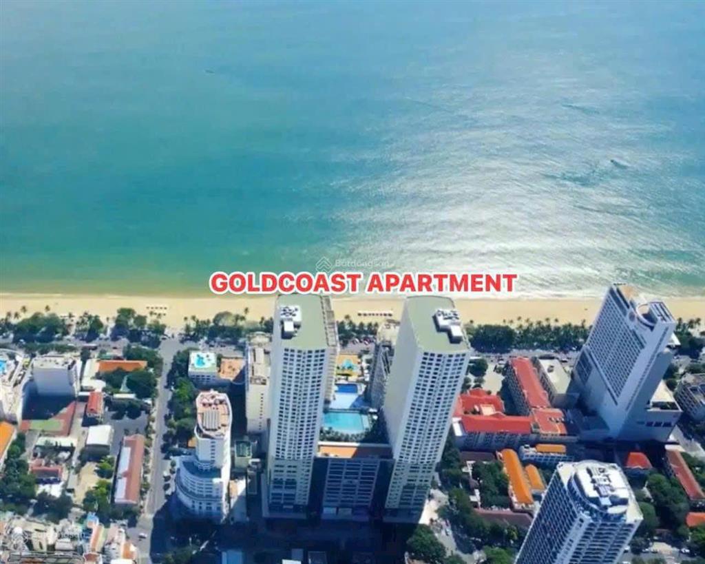Bán căn studio view biển, hướng cầu trần phú, giá 4,8 tỷ . dự án goldcoast nha trang