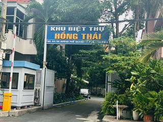 Đất nền khu biệt thự hồng thái, phổ quang, tân bình, ngang 10x20m, full thổ cư.