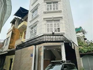 Bán nhà 5 tầng, hxh, căn góc thoáng, nhà mới xây 2021, trục 222 bùi đình tuý