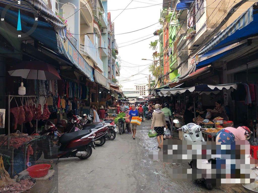 Siêu hot trung tâm tân phú  nhà 2 mặt tiền kinh doanh chợ  4x17  4 tầng  gấp bán