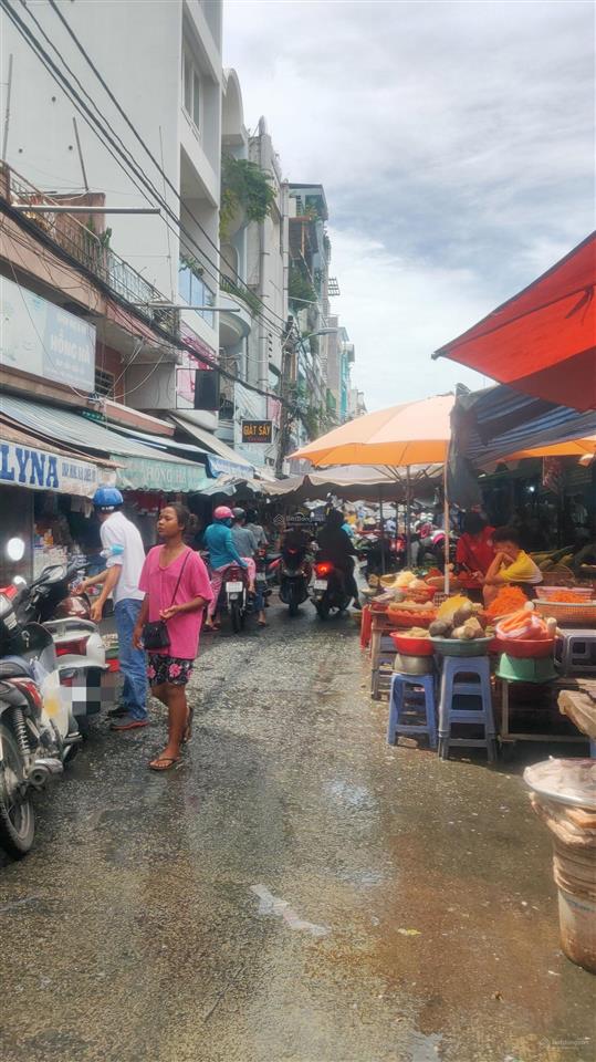 Siêu hot trung tâm tân phú  nhà 2 mặt tiền kinh doanh chợ  4x17  4 tầng  gấp bán