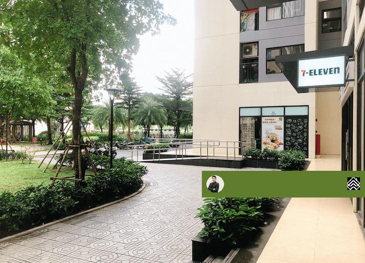 Bán shophouse khối đế chung cư vinhomes grand park có sẵn hợp đồng thuê chỉ từ 4,7 tỷ có sổ hồng