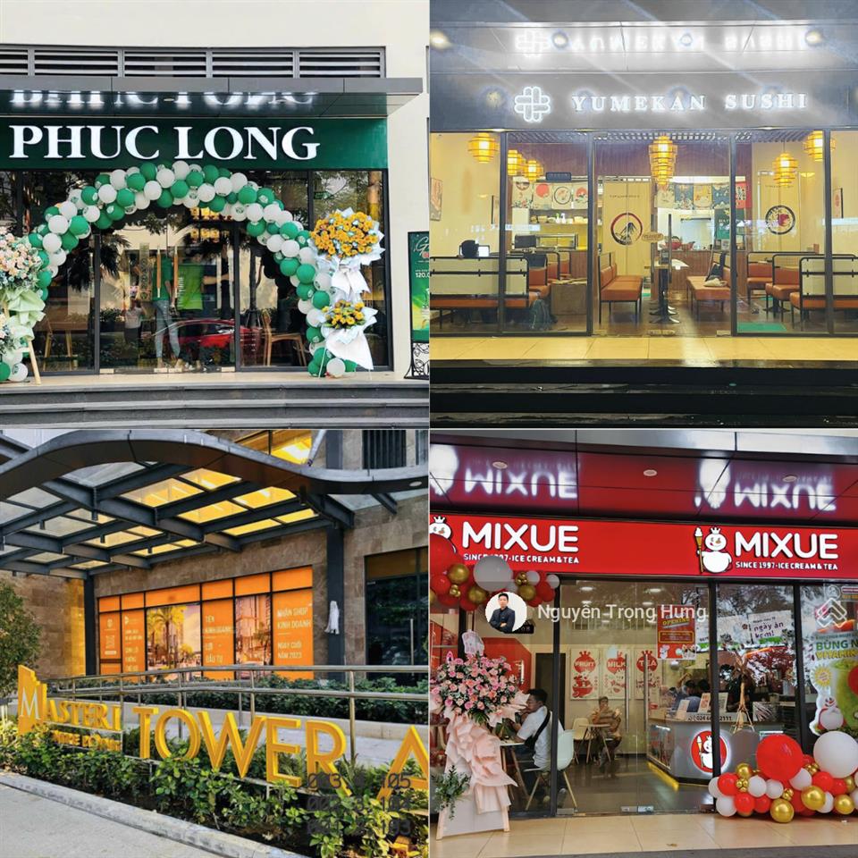 Bán shophouse khối đế chung cư vinhomes grand park có sẵn hợp đồng thuê chỉ từ 4,7 tỷ có sổ hồng
