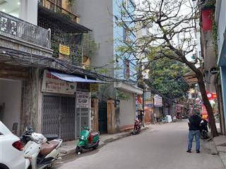 Mặt phố khu tân mai  kim đồng giáp bát 52m 6 tầng thang máy giá 21 tý (tl )