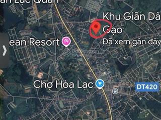 Dành riêng cho anh em thích khu tái định cư đà gạo  hòa lạc!