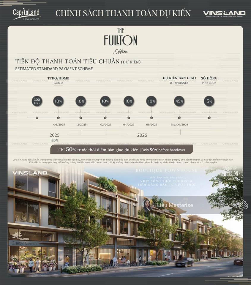 Đơn lập góc 222m2 giá nhỉnh 31 tỷ full kí mới cđt giá hời the fullton.  0936 047 ***