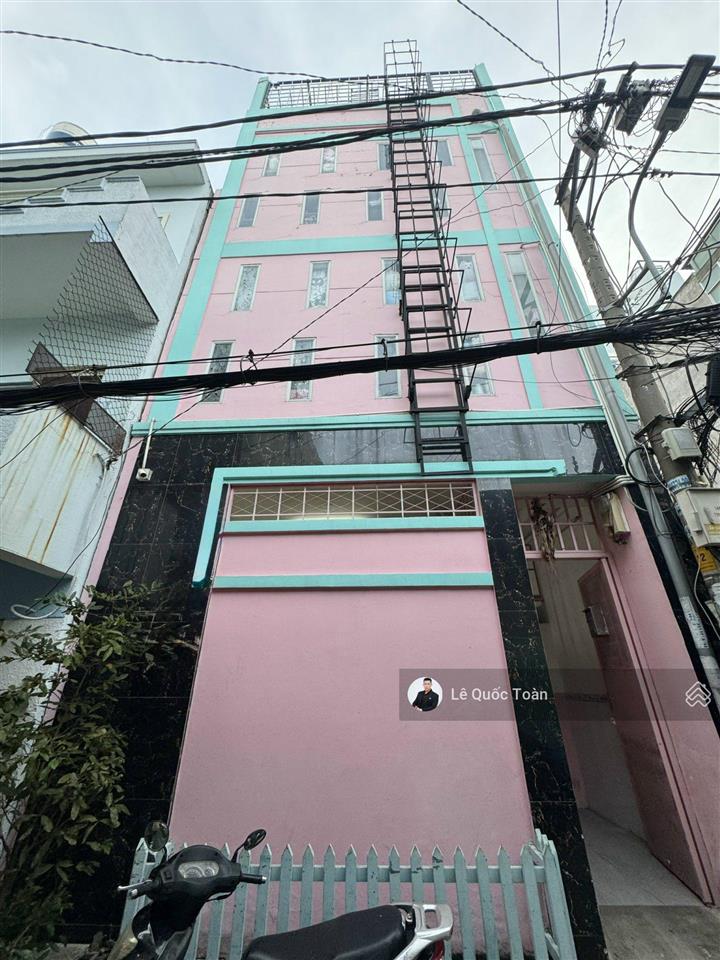 Bán chdv gần chợ bà chiểu bình thạnh, dt 5.2x18m  cn 90m2, 4 tầng ,hxh vũ tùng, bt chỉ 12,3 tỷ tl