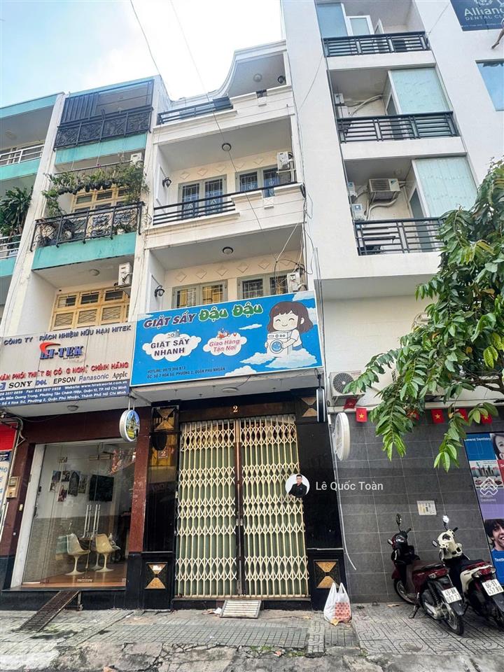 Vị trí đắc địa! mặt tiền khu phan xích long, p2, pn. nhà 4 tầng, 56m2, hdt 25tr/tháng chỉ 16,2 tỷ