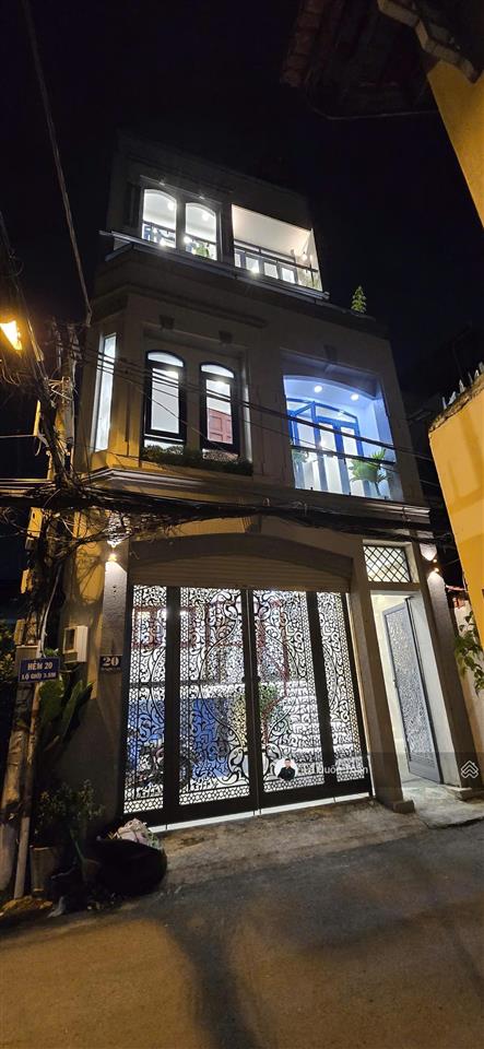 Nhà mới đẹp! góc mặt tiền khu hồ biểu chánh, pn. ngang lớn 6m, 74m2, 5 tầng góc 2 mt chỉ 16,8 tỷ tl