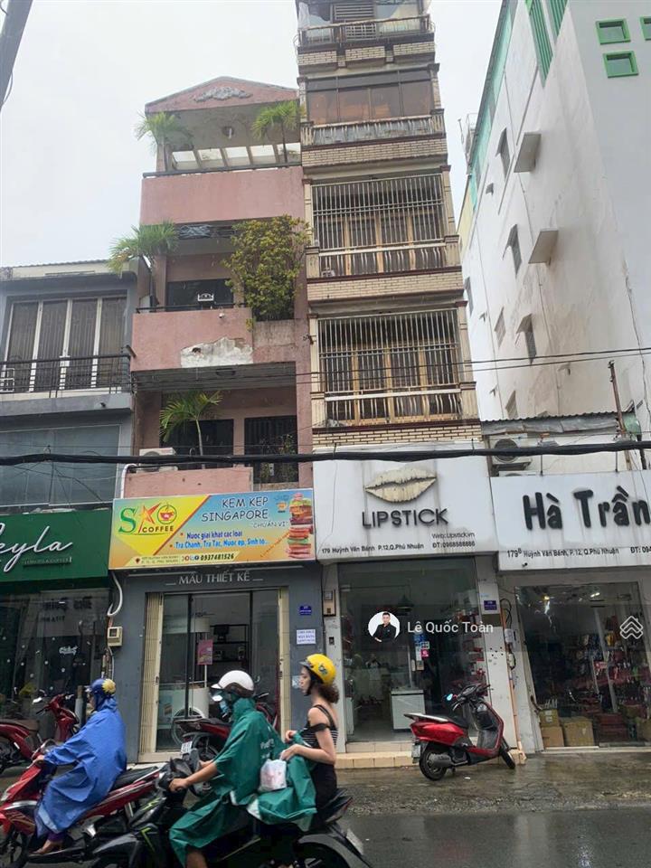 Mặt tiền kd giá tốt! chỉ 14,5 tỷ sở hữu nhà 2 mặt tiền, dt 3.5x12m, 4 tầng huỳnh văn bánh, pn