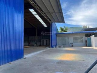 Cho thuê xưởng lê thị riêng, p thới an. dt 1200m2(pccc vách)