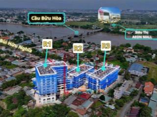Căn hộ cao cấp fresia riverside view sông đồng nai trung tâm biên hoà, cách aeon mall 500m