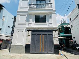 Nhà mới cứng 7.9 tỷ tl! ngay phòng công chứng nguyễn văn đậu hẻm xe hơi quay đầu 39m2 4 tầng