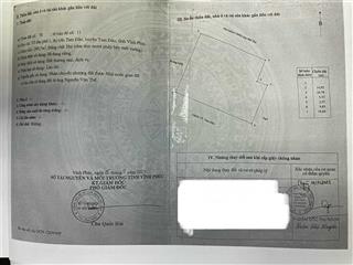 Bán mảnh đất 280m2 tại thị trấn tam đảo, tam đảo, vĩnh phúc