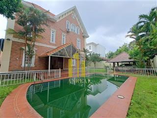 Villa phong cách châu âu tại thảo điền khuôn viên 750m2  sân vườn + hồ bơi riêng