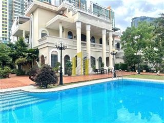 Cho thuê biệt thự 1000m2 khu an phú  sân vườn rộng, hồ bơi riêng giá 131 triệu