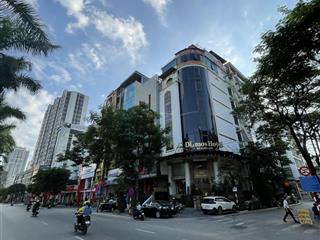 Ngon! ngoài 50 tỷ ,bán nhà lê đức thọ,mỹ đình  115m2  11 tầng gần 8m mt phân lô  3 ô tô tránh