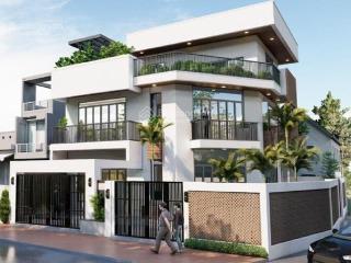Góc 2 mt quốc hương  thảo ly, thảo điền, quận 2  15x17m  chỉ tiêu xd hầm + 7 tầng giá 46.8 tỷ