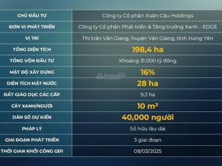 Aluvia xuân cầu  kđt sinh thái đầu tiên có bến du thuyền đẳng cấp và khoáng nóng cách hn 30 phút