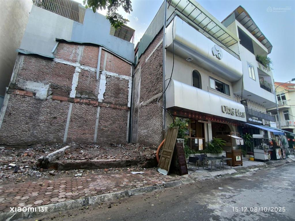 Bán đất mặt phố mỗ lao. lô góc  kd sầm uất  ô tô tránh nhau  60m2  mt 9m. giá 15x tỷ