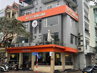 Nhà mặt phố kđt văn quán, 2 mặt tiền, kd bất chấp, 134m2, giá 3x tỷ
