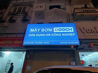 Nhà mặt phố vạn phúc,kd sầm uất,vỉa hè rộng. dt 65m2 ,3 tầng,mt 4.3m. giá 23x tỷ