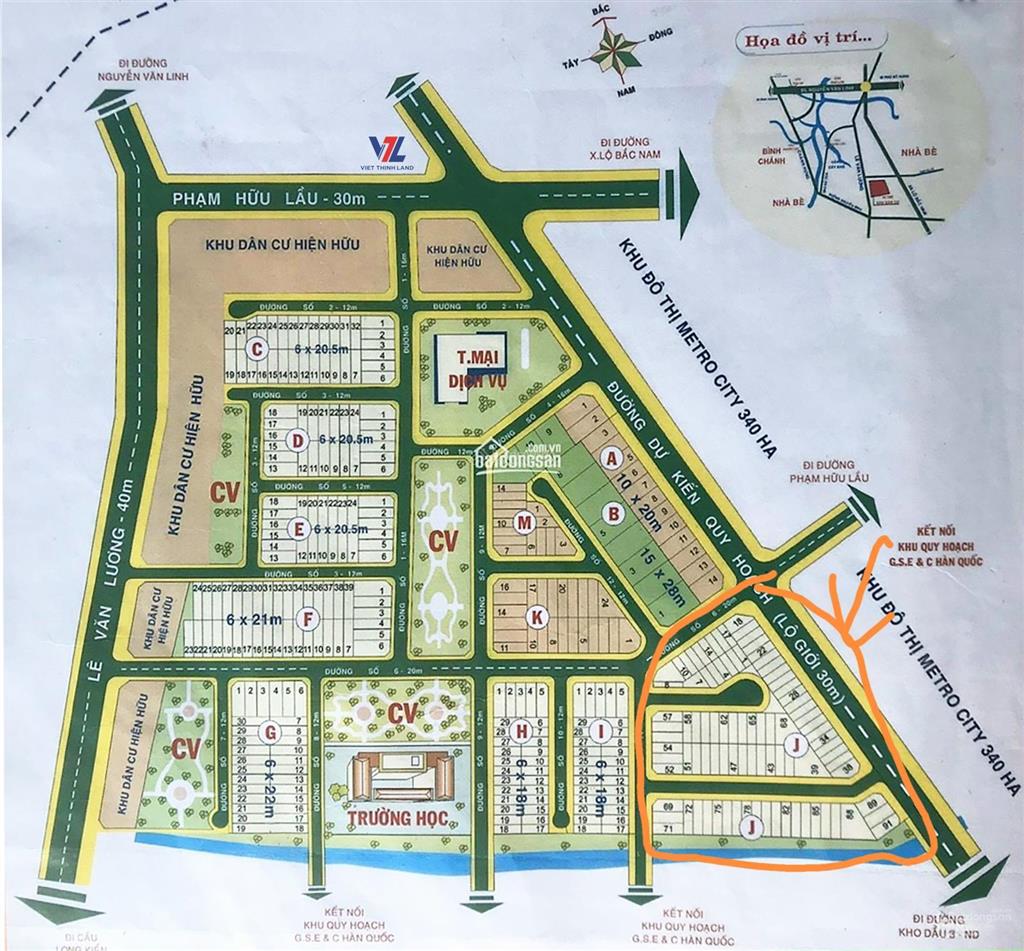 Nền nền đối diện cv  da thanh nhựt, phước kiển, nb  54tr/m2