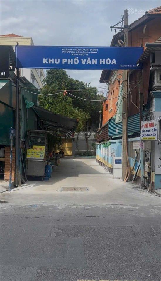 Q1, hẻm trần đình xu 3 tầng 3,980 tỷ