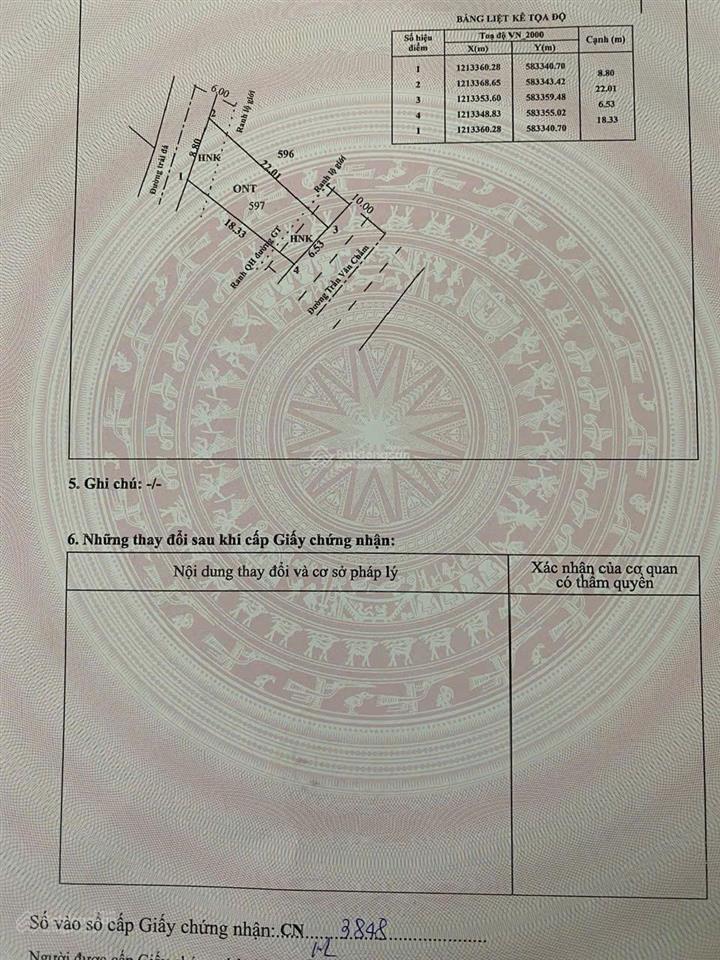 Bán gấp trong tuần! mt nhựa trần văn chẩm 147m2 thổ cư  sổ hồng riêng  kdc đông đúc hiện hữu