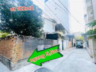 Bán đất 3 mặt tiền hẻm quảng đức, ngay trung tâm hành chính phường bắc nha trang, dt102m, ngang 5,5