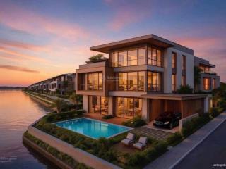 Biệt thự đảo sola compound khu đô thị quốc tế the global city 3 mặt tiếp giáp sông