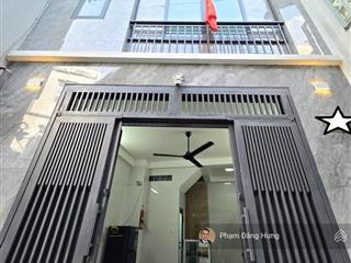 Lê quang định, bìnhthạnh hiếm có nhà mới xây, giá chỉ 5.4 tỷ, 23.8m2, ngang 4m, 3 tầng, sát hẻm oto