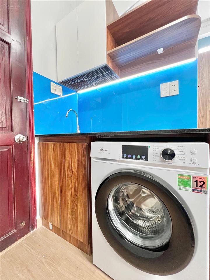 Cho thuê căn hộ mini máy giặt riêng bancon mới gần chợ bà chiểu quận bình thạnh