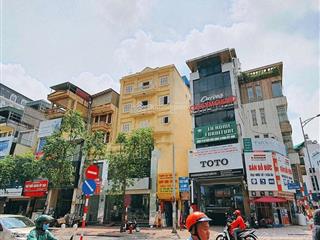 Cần bán nhà mặt phố cát linh, đống đa, dân xây chắc chắn, hai thoáng, vỉa hè rộng, 58m2x5t, 29.8tỷ