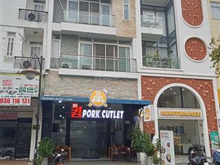 Cho thuê nhà phố phú mỹ hưng,đường lê văn thiêm q7,6pn,6wc,111m2 giá 62 triệu, kd nhiều nghành nghề