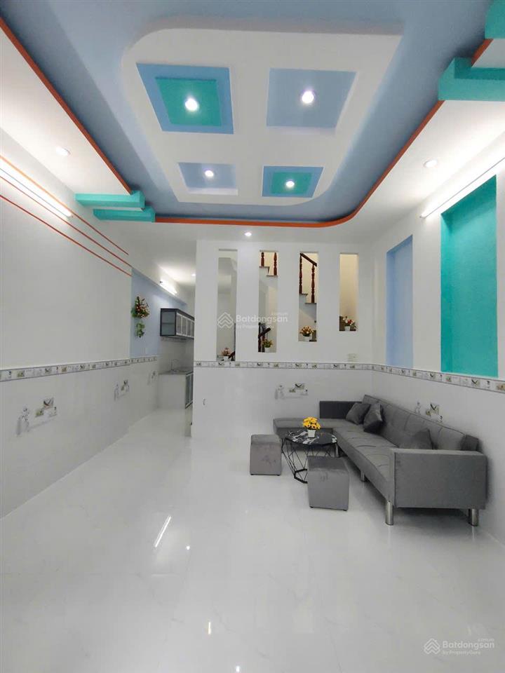 Bán nhà 1 trệt 1 lầu tại ngã ba tân kim, cần giuộc, long an, 4,1m*10m có 2pn, 2wc