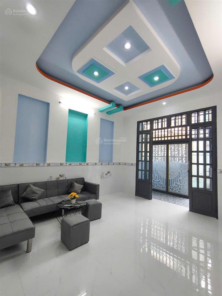 Bán nhà 1 trệt 1 lầu tại ngã ba tân kim, cần giuộc, long an, 4,1m*10m có 2pn, 2wc