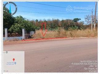 Bán đất tại thửa đất 714, tờ bản đồ 02, ấp 3, xã tân thành, thành phố đồng xoài, tỉnh bình phước