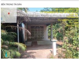 Bán đgts đất tại tt. phước vĩnh, h. phú giáo, tỉnh bình dương (nay là xã phú giáo, tp. hồ chí minh)