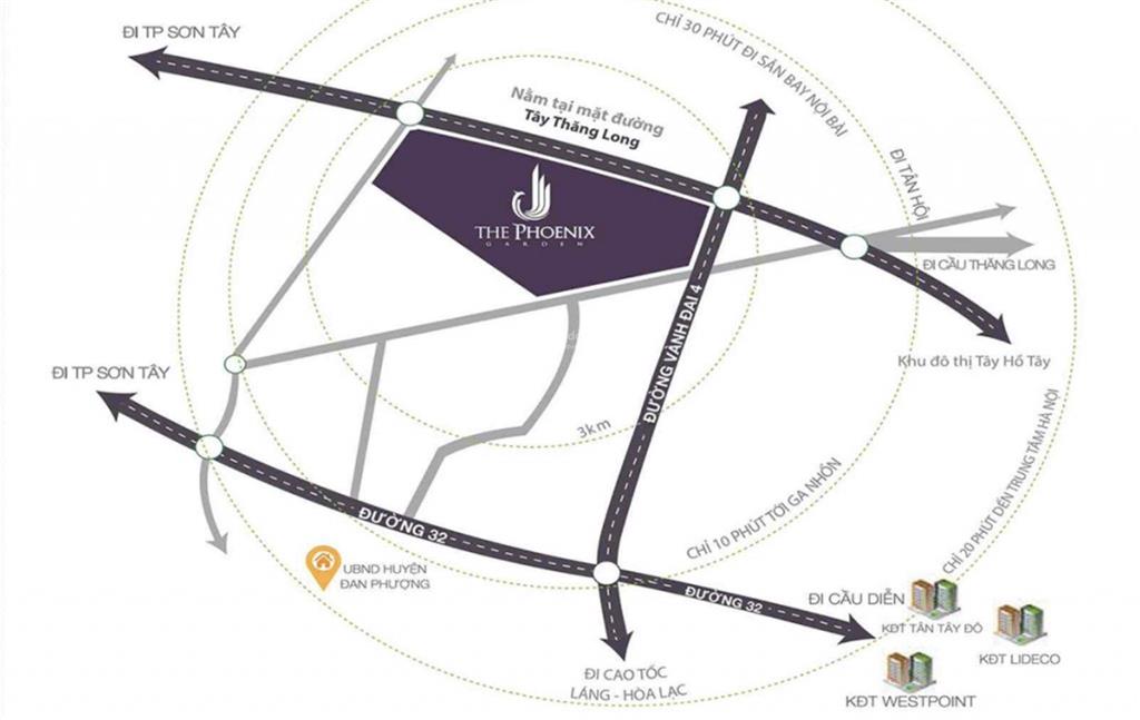 Quỹ độc quyền chủ nhà gửi bán dt 200  600m2. hỗ trợ vay 80%. kđt the phoenix garden. tháng 04/2026