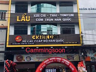 Cho thuê nhà mặt tiền 139 đường hòa bình, quận tân phú. dt 11x15m 4 lầu thang máy,  0907 448 ***