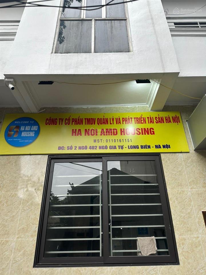 Cho thuê căn hộ 2 ngủ tại số 2 ngõ 402 ngô gia tự, 45m2, 7 triệu vnd   chính chủ 0912 373 ***