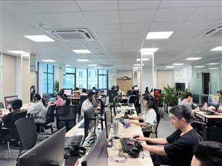 Văn phòng chuẩn doanh nghiệp chuyên nghiệp  giá cực tốt tại dịch vọng hậu, cầu giấy.  chính chủ