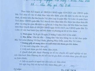 HÀNG HÓT! TỔNG HỢP QUỸ LÔ ĐẤT DỊCH VỤ TÂY TỰU GIÁ TỐT - GIAO DỊCH NGAY