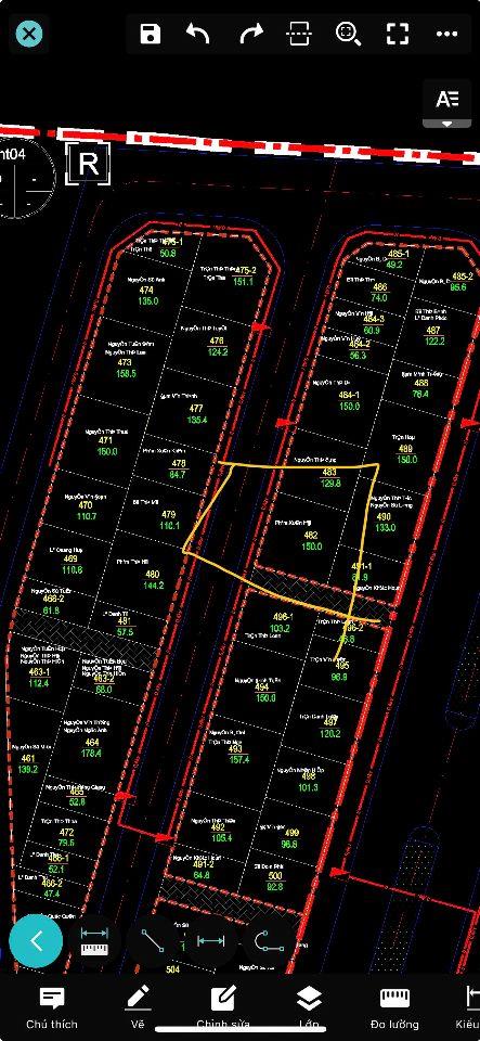 GIÁ TỐT! CHÍNH CHỦ GỬI E BÁN LÔ ĐẸP KHÔNG LỖI LẦM 61m2 – KHU 25.2HA VÂN CANH. SĐCC GIAO DỊCH NGAY
