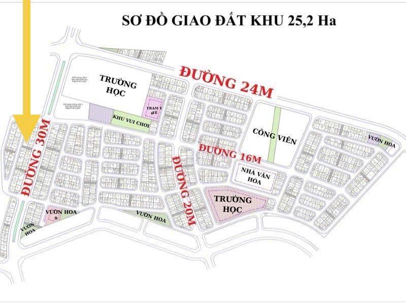 GIÁ TỐT! CHÍNH CHỦ GỬI E BÁN LÔ ĐẸP KHÔNG LỖI LẦM 61m2 – KHU 25.2HA VÂN CANH. SĐCC GIAO DỊCH NGAY