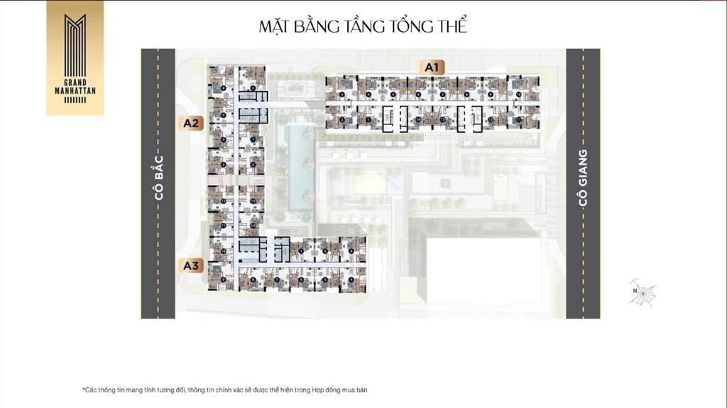Bán gấp căn hộ cao cấp the grand manhattan 3pn, 2wc, 104m² (q1), giá 17,4 tỷ, pkd novaland