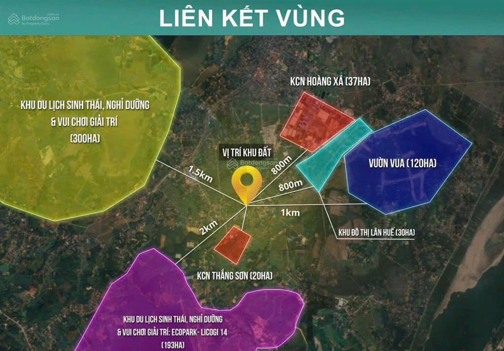 Bán đất nền sát khu công nghiệp hoàng xá và vườn vua resort